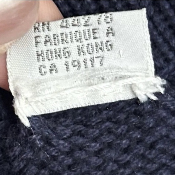 VINTAGE 90S MARISA CHRISTINA Floral Chunky Knit Button Up Sweater Vest Granny 1X - Picture 10 of 12